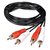 CABLE AUDIO RCA A RCA ROJO Y BLANCO