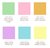 Pack Papel Afiche Pastel Color A Eleccion X 10 Unidades - tienda online