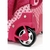 MOCHILA CARRO ELF ESCOLAR 2 DIVISION - 6434C - ROSA ESTRELLAS - tienda online