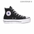 ZAPATILLAS CONVERSE CHUCK TAYLOR HI ALL STAR PLATAFORMA LONA NEGRA (C166582C)