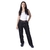 PANTALON MARIA AMORES GABARDINA AFRICA (MM142201) - tienda online