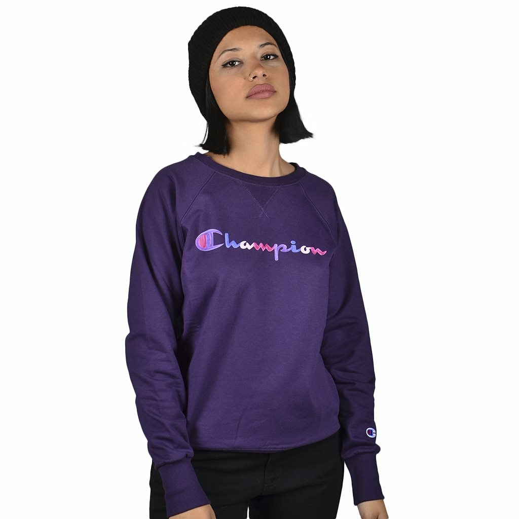 BUZO BASE CHAMPION VIO VINTAGE DEPORTIVO DAMA CH126104