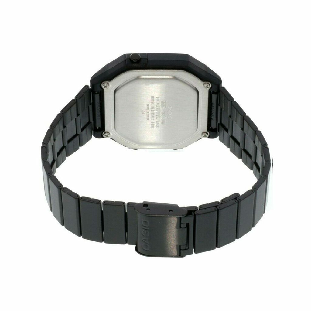 Casio stainless steel top back water resistant