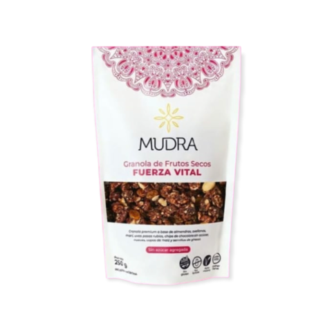 Granola de Frutos Secos Fuerza Vital Sin Azucar agregada Sin tACC 250g MUDRA