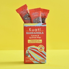barrita cacao y quinoa pop kuati