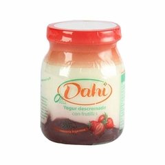 Yogur descremado con frutillas Dahi