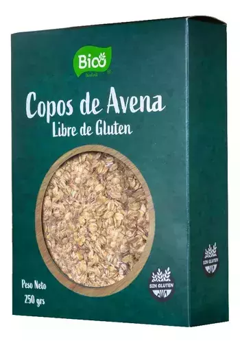 Copos de Avena SIN TACC 250g Bioo