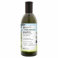 Shampoo Revitalizante Uso Diario Aloe Vera y Té Blanco Botanika 350ml