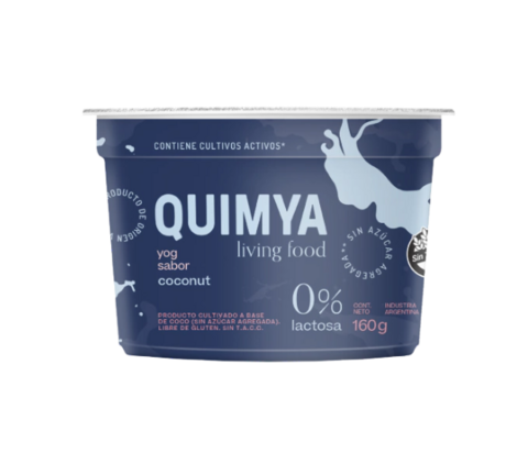 Yogur de Coco Natural sin azucar Quimya