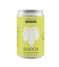 Kombucha sabor Mandarina Verde & Manzanilla 354 ml Booch