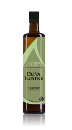 Aceite de Oliva Premium Blend Botella Oliva Ilustre 500ml - comprar online