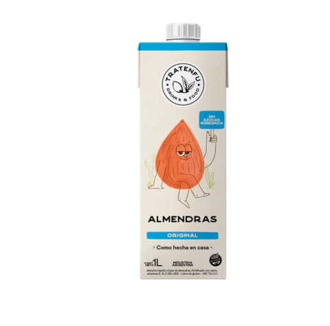 Bebida de Almendras 1 litro – Tratenfu