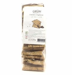 Crackers Orgánicas con Semillas GRUN