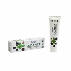 Pasta dental en GEL Sin Fluor Ayurvedica Srisri Sudanta 100G