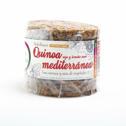 Medallones de Quinoa Mediterranea Casa Vegana