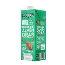 BEBIDA DE ALMENDRAS COCOON SIN AZUCAR 1L