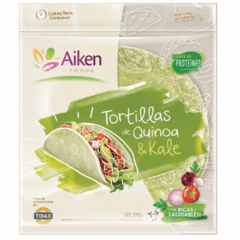Tortilla de Quinoa y Kale 210G Aiken