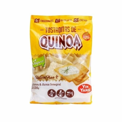 Tostadas de Arroz y Quinoa Yin Yang