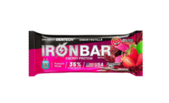 Barra Proteica Gentech Iron Bar Frutilla 46g