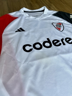 remera de entrenamiento river plate blanca