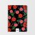 Cuaderno Anillado A5 - Flores Rojas - propia