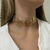 ARRAIA - - MAX CHOKER BLOGUER DOURADA CL258 - comprar online