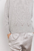 Sweater Lana Mohair/Merino Blend Gris Claro en internet