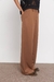 Pantalon corte Jean Cheviot Silky Tostado Melange - GVG Grace Gaviglio | Shop Online Moda Mujer