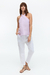 Top Halter en Lino Pink Lilac - comprar online