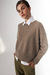 Sweater Lana Mohair/Merino blend Vison