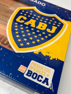 TABLA PICADA ESCUDO BOCA en internet