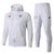 CONJUNTO - PSG All White c/ziper 2021