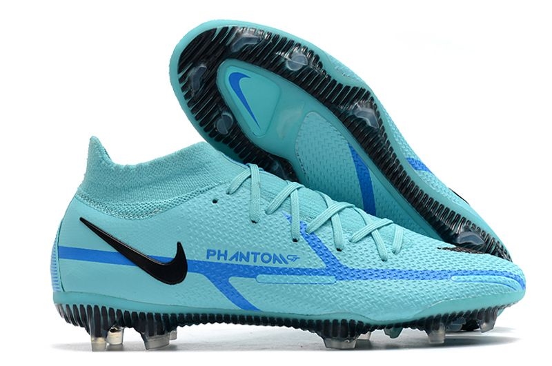 Chuteira Nike Phantom GT2 Dynamic Fit Elite Azul bebê