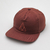 Boné Huf Desestruturado Snapback Triplo Triangle Marrom