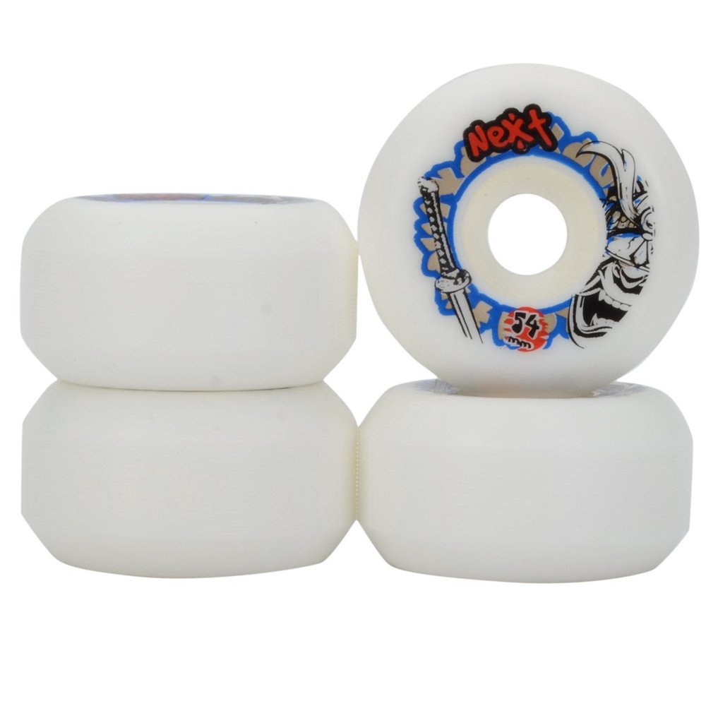 Roda para Skate Mentex 53mm Branca - Virtual Skate Shop