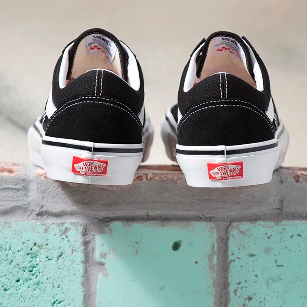 Tênis Vans Old Skool Skate Black/White - Evolution Skateshop