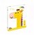 Régua de Altura - Girafa - Babebi - Madeira - Brilha Brilha Estrelinha - Brinquedos Educativos para Crianças