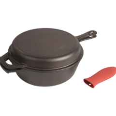 Olla de Fundición - Dutch Oven 26 cm - KAMADO ARGENTINO 