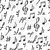Papel de Parede Notas Musicais PP0155 - comprar online