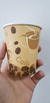50 uni copo de café de papel Personalizado coffee 240 ml biodegradavel sem tampa - Termico - Pode ir ao microondas