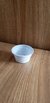 50 Mini Pote Branco PP 30 ml com Tampa G695 - Pote para Molho Delivery - copos bolha