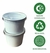 50 uni pote de papel Biodegradável Açaí com tampa de 50 ml (cópia) (cópia) (cópia)