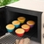 6 uni Forma de silicone cupcake forneável - Colorida - comprar online