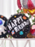 1 Kit Balão Infantil 6 Peças 50 cm tema Astronauta / Avião para aniversário / 1 ano / 1 mês, bebê e mesversário - copos bolha