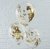 1 Kit Balão Surpresa / Pedido de Casamento 15 Peças com Aliança 45 cm e tema Rosê - Noiva - copos bolha