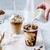 Imagem do 10 uni Copo Bolha com Furo ideal Milkshake, Sorvete e Sucos