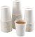 250 Copos de Papel 180 ml para Café com Tampa - Termico, bebida quente ou fria