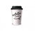 50 Copos de Papel Biodegradável 180 ml para Café com Tampa - Termico - copos bolha