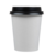 50 Copos de Papel Biodegradável para Café com Tampa - Térmico, bebida quente ou fria