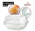 10 uni Embalagem Hamburguer, bento cake GA12 transparente - Ideal Hamburguer, porções, bento cake e doces - comprar online